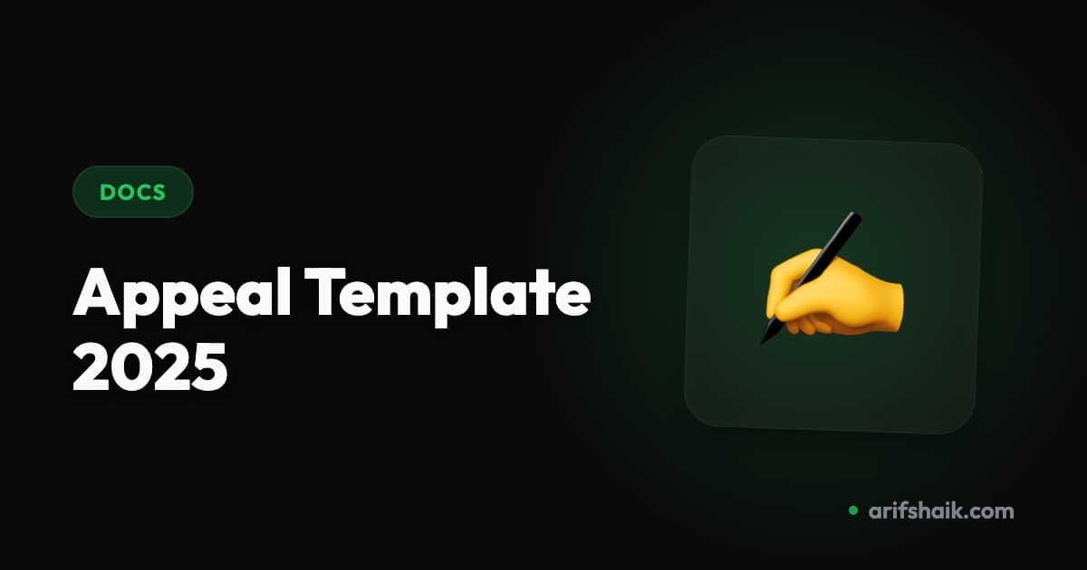 Person writing business appeal letter